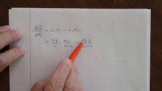 Inflow and Outflow Differential Equation Question [upl. by Nuahsyd]