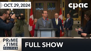 PrimeTime Politics Bloc Québécois say governments days are numbered – October 29 2024 [upl. by Ahsrats]