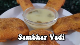 Nagpurs Famous Sambhar Vadi Recipe  Indiehomekitchen ytshorts shorts youtubeshorts sambharvadi [upl. by Laurence]