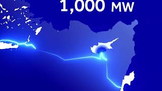 The Great Sea Interconnector project Interconnecting Greece Cyprus and Israel [upl. by Gavrah]