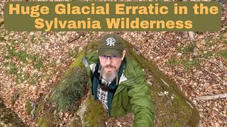 Searching for Glacial Erratics in the Sylvania Wilderness [upl. by Nolra]