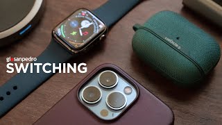 After 10 Years of Android  iPhone 13 Pro Apple Watch Series 7 amp AirPods Pro Unboxing  ASMR [upl. by Mott799]