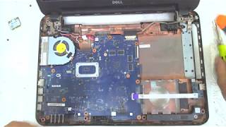 Dell Inspiron 3521 Disassembly  Fan Cleaning [upl. by Antonin]