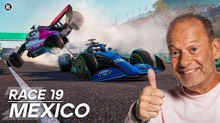 Deze Race Heeft ALLES 🏎️🏁  Race 20 2023 Mexico  ZappEsport F1 Kampioenschap [upl. by Enileme137]