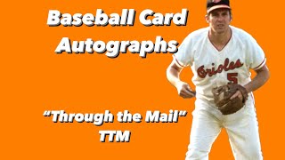 Through the Mail TTM Autographs Episode 126 [upl. by Hakym894]