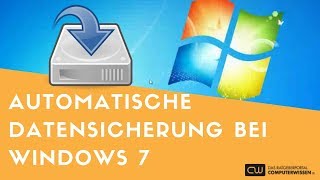 Automatische tägliche Datensicherung mit Windows 7  TUTORIAL [upl. by Urbannal]