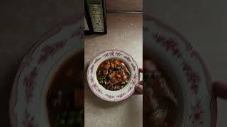 Yellowstone Bunkhouse Braised Beef Stew Review Part 2 foodshorts foodlover walmart [upl. by Pietje]