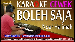 BOLEH SAJA  CEWEK VERSION KARAOKE COVER [upl. by Jaworski]