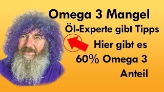 Omega 3 Mangel und Öle auch bei Robert Franz [upl. by Eelhsa49]