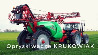 Opryskiwacze Krukowiak na polu đźŽĄ 2017 [upl. by Dira214]