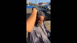 Homeless man gets beautiful makeover before job interview shorts [upl. by Essie]