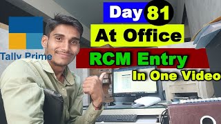 RCM Entry in Tally Prime [upl. by Aible]