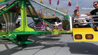 Super Sizzler Amusement Ride Full 2 minute Cycle Perth Western Australia [upl. by Eveneg539]