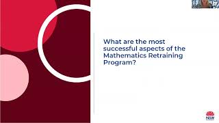 Leveraging Lessons from The Mathematics Retraining Program Targeting OutofField Maths teachers [upl. by Mcmurry]