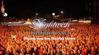 🔴Nightwish Live at Wacken Open Air 2013 HD Full Concert [upl. by Narrat67]