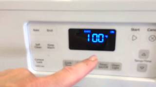 Preheating a gas oven [upl. by Zollie]