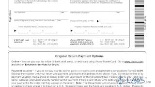 Form D 400 Individual Income Tax Return [upl. by Kolodgie543]