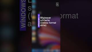 Bilgisayar sıfırlama işlemi Usbsiz format   Win 11 windows11 windowsvizyon windows11tutorial [upl. by Sell]