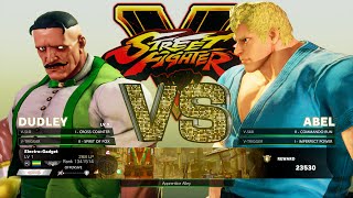 DUDLEY Street Fighter V Champion Edition 5th Invasion  Street Boxing gameplay in 4k60fps [upl. by Einnus]