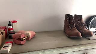 RED WING CEDAR BOOT TREE RED WING IRON RANGER ROUGH amp TOUGH 8085 [upl. by Maddi]