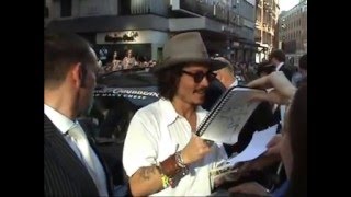 Hugging Johnny Depp [upl. by Kcitrap]