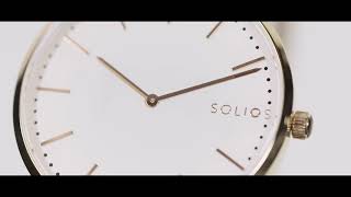 SOLIOS  The Finest Solar Powered amp Sustainable Watch [upl. by Aihtibat465]