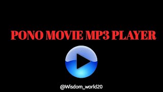 Pono Movie MP3 PlayerSound EffectsSFX [upl. by Oinotla]