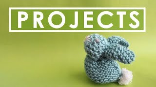 KNITTING PROJECT IDEAS for Beginners with Studio Knit [upl. by Tanhya]