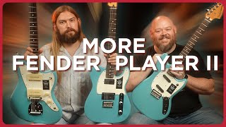 Are These The COOLER Fender Player II Models Tele HH Mustang And Jazzmaster Reviewed [upl. by Atkinson874]