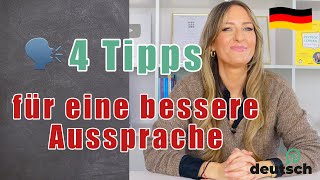 Verbessere deine 🇩🇪Aussprache in 7 Minuten [upl. by Schlessel]