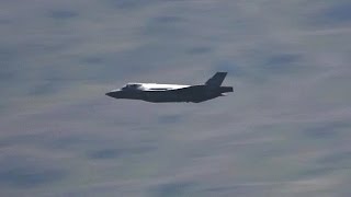 USAF F35 first time through MachLoop [upl. by Harvie]