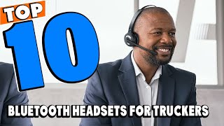 Top 10 Best Bluetooth Headsets for Truckers Review In 2024 [upl. by Atnad]