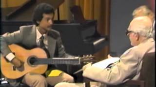 Segovia Masterclass 1986 on a 1943 Hermann Hauser Sr guitar part 2 [upl. by Etteuqram678]