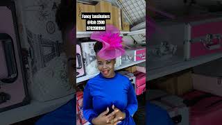 Fascinators with a clip How to use a fascinator Latest Fascinator designs Millineryheadpiece [upl. by Haissem]