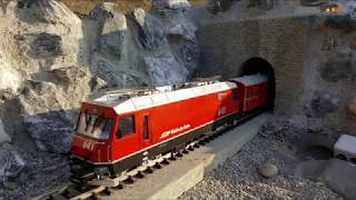 Erste „Outdoor Etappe“  Zugfahrt LGB Gartenbahn und Making of [upl. by Nairehs624]