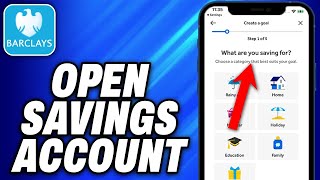 How To Open Savings Account On Barclays App 2024  Easy Fix [upl. by Anelrats]