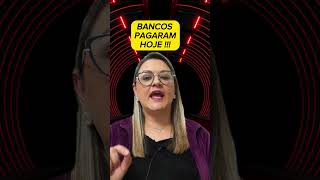 🔴 BANCOS PAGARAM HOJE  INSS  CONISGNADO  ANIELI EXPLICA  SHORTS [upl. by Nalehp]