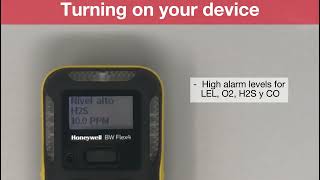 Turning on your device  Honeywell BW Flex [upl. by Brill509]