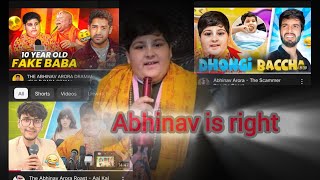 why trolling abhinav arora abhinav was right [upl. by Giess]