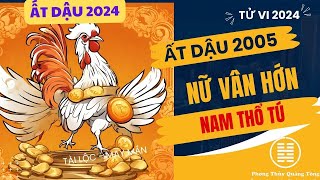 Ất Dậu 2005Tử vi Ất Dậu năm 2024 nam mạng nữ mạng Ất Dậu 2005 mệnh gì [upl. by Wahl871]