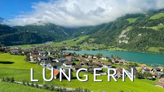 Lungern Switzerland  A magnificent village next to the emerald green Lungernsee [upl. by Nit484]