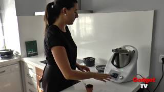 Thermomix TM5 Receta 3 Sorbete de mandarina [upl. by Gaylor]