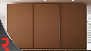 Sliding System for Closet Cabinet Doors PS48 [upl. by Glynas]