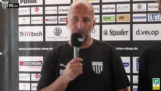 Pressekonferenz nach dem Spiel 1 FC Bocholt vs SC Fortuna Köln [upl. by Doralia]