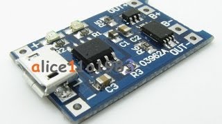 New TP4056 Lithium Cell Charger Module with Battery Protection [upl. by Muryh]