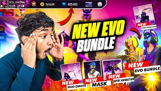 NEW EVO BUNDLE IN FREE FIRE 🤯 FIRST GAMEPLAY WITH PARADOX BUNDLE 🔥  Free Fire Max [upl. by Aniham]