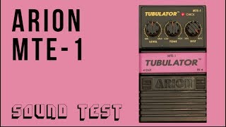 Arion Tubulator MTE1 Review [upl. by Carr289]