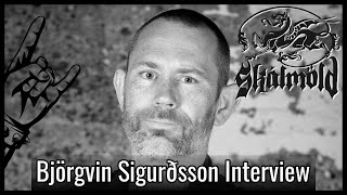 INTERVIEW Björgvin Sigurðsson Skálmöld on 10 year anniversary playing in Reykjavík and more [upl. by Lily]