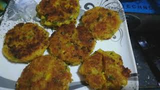 Leftover Rice Cutlets Recipe [upl. by Ahsenor87]