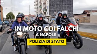 I Falchi della Polizia una giornata in moto coi leggendari poliziotti di Napoli [upl. by Anirdna298]